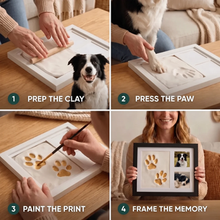 The Clay Paw Print Kit