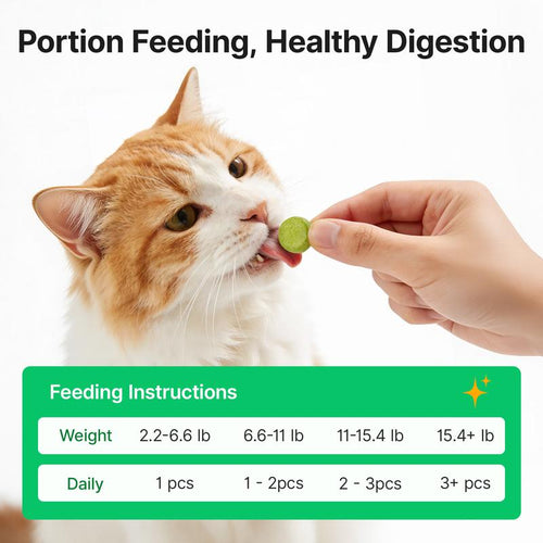 Hairball Control Cat Grass Treats – Chicken & Natural Fiber